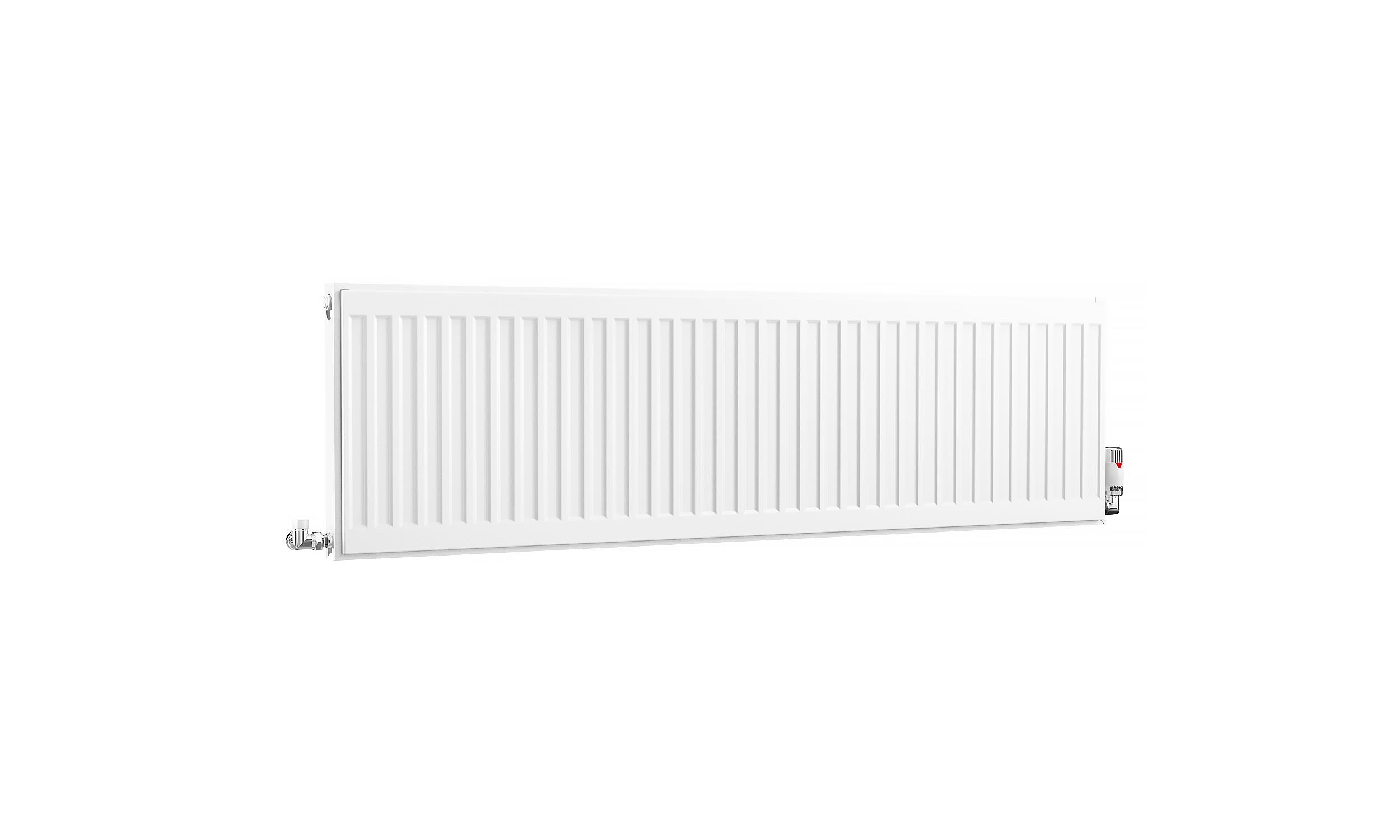 Kartell K-Rad Compact Horizontal Radiator, White, 400mm x 1400mm - Single Panel, Single Convector Price Comparisons | Compare The Build