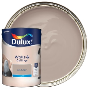 Dulux Matt Emulsion Paint - Soft Truffle - 5L Price Comparisons | Compare The Build