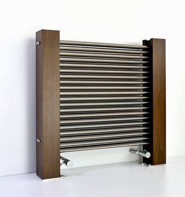 Accuro Korle Excel Horizontal Designer Radiator, Dark Brown (W)600mm (H)600mm | Compare The Build