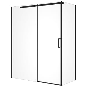 Nexa By Merlyn 8mm Frameless Black Side Panel Only - 800mm | Compare The Build