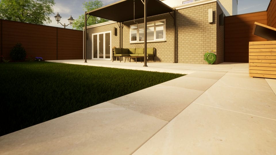 Sandstone Paving Presealed - 900mm x 600mm x 22mm Mint Price Comparisons | Compare The Build