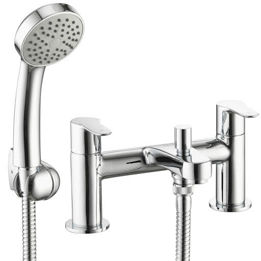 Aqualisa Central Bath Shower Mixer Tap with Shower Kit - Chrome Price Comparisons | Compare The Build