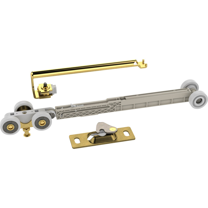 Coburn Hideaway Pocket Door Kit Concealed Soft Closer for 90kg Kits Nylon/Steel Price Comparisons | Compare The Build