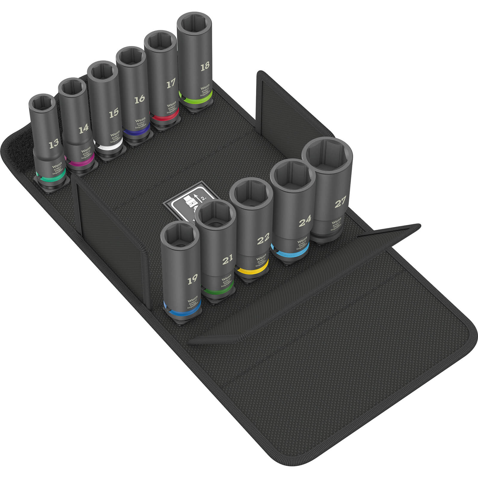 Wera Impaktor 8790 C 11 Piece 1/2" Drive Deep Hexagon Socket Set 1/2" Price Comparisons | Compare The Build