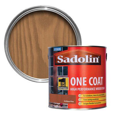 Sadolin Antique Pine Semi-Gloss Wood Stain, 2.5L Price Comparisons | Compare The Build