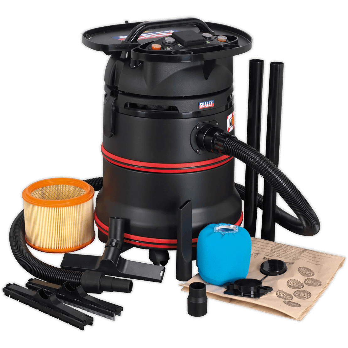 Sealey PC35 Wet and Dry Vacuum Cleaner 35L 240v Price Comparisons | Compare The Build
