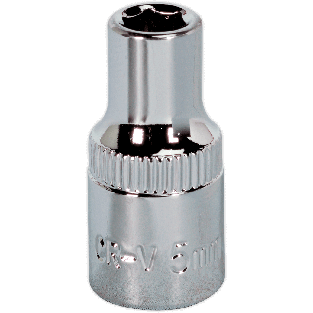 Sealey 1/4" Drive Hexagon WallDrive Socket Metric 1/4" 5mm Price Comparisons | Compare The Build