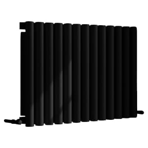 Towelrads Oxshott Black Horizontal Aluminium Designer Radiator - 600 x 975mm Price Comparisons | Compare The Build