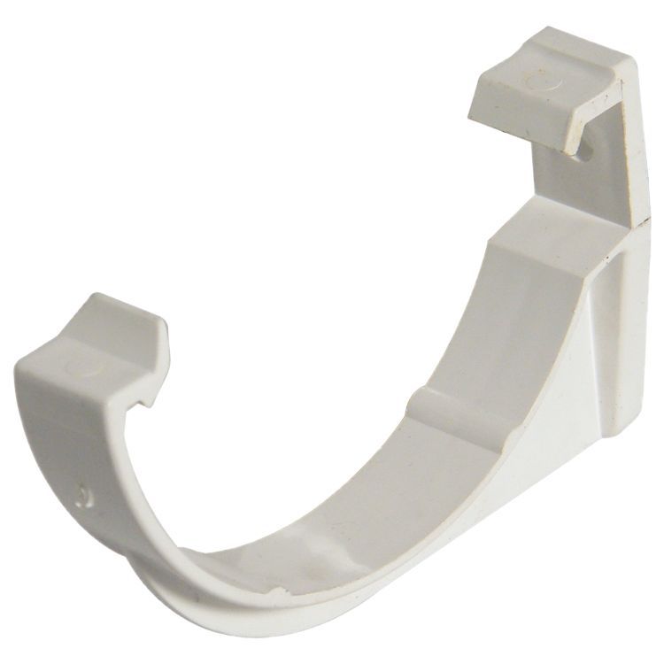 FloPlast Miniflo White Half round Fascia Bracket (Dia)76mm, Pack of 2 Price Comparisons | Compare The Build