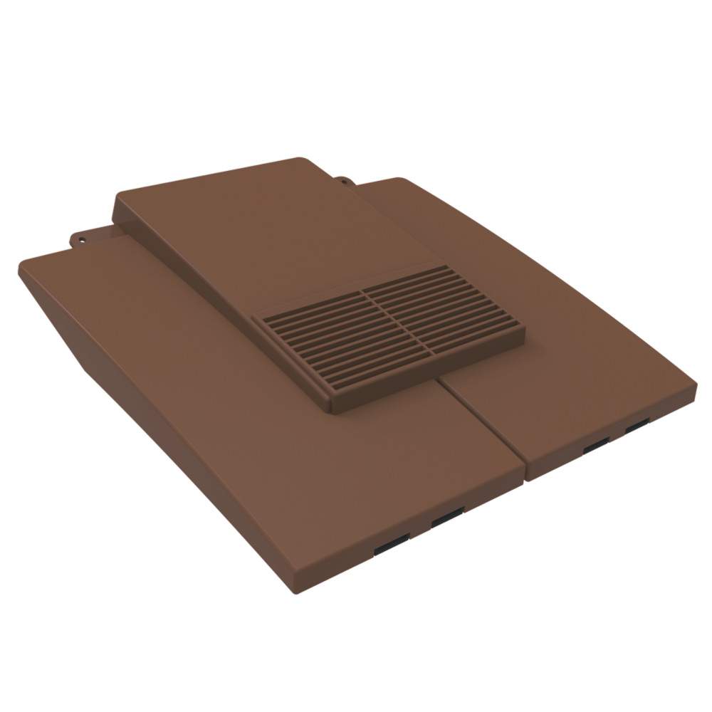 Manthorpe Plain Tile Vent (7000mm Airflow) - Dark Brown Manthorpe Building Products GTV-PT-BR Price Comparisons | Compare The Build