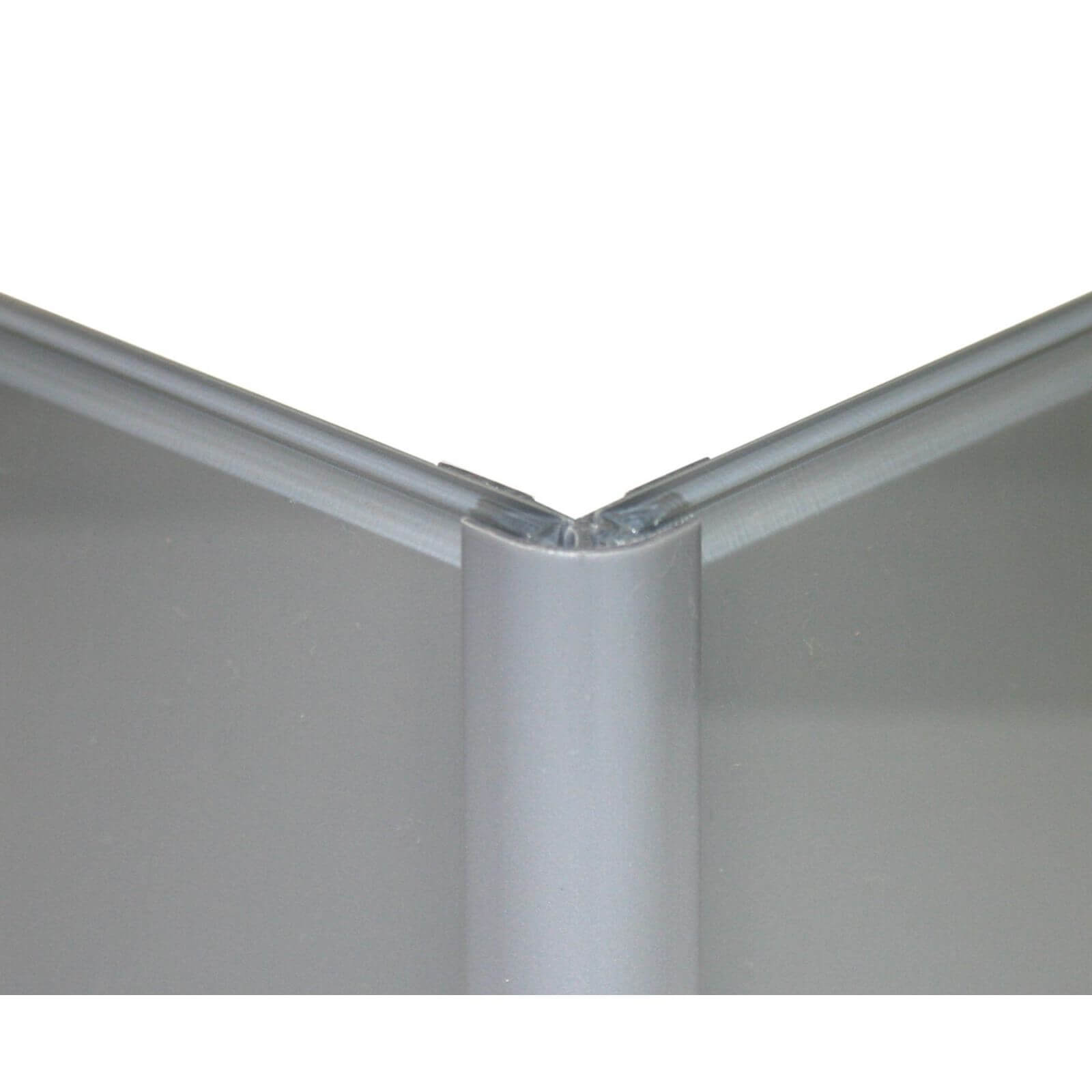 Zenolite Colour Matched PVC External Corner - 2500mm - Grey Price Comparisons | Compare The Build