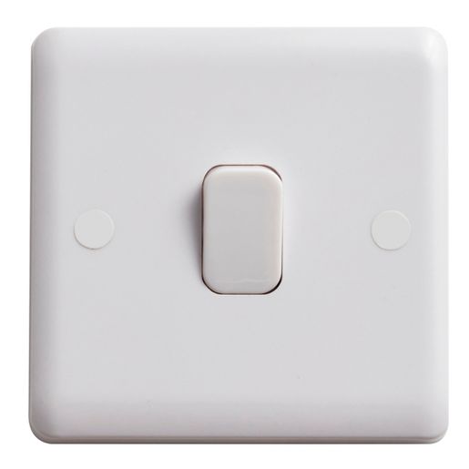 Deta Vimark Curve 10 A 1 Gang Intermediate Switch White VC1246 Price Comparisons | Compare The Build