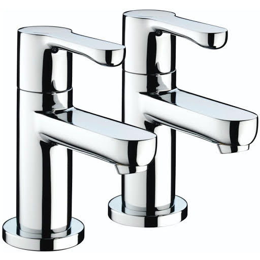 Bristan Nero Basin Taps Chrome - NR 1-2 C | Compare The Build