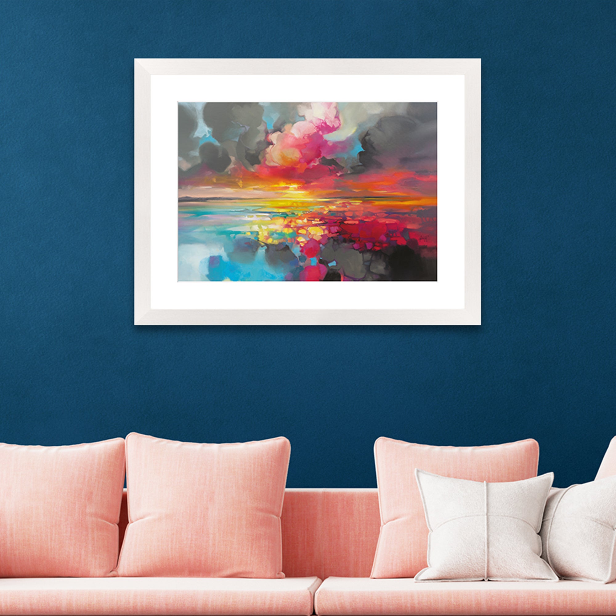 The Art Group Order & Chaos Framed Print MultiColoured Price Comparisons | Compare The Build