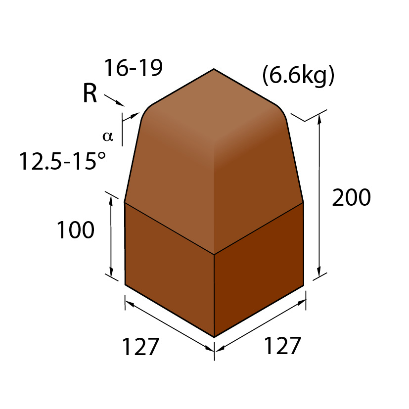 Marshalls Keykerb Half Battered Angle External Brindle Kerb Line Price Comparisons | Compare The Build