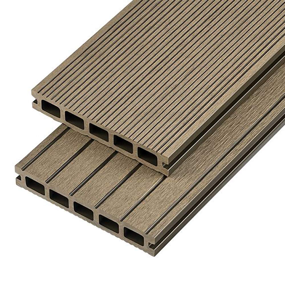 Cladco Hollow Composite Decking Board 2.4m - Olive Green WPCHO22 Price Comparisons | Compare The Build