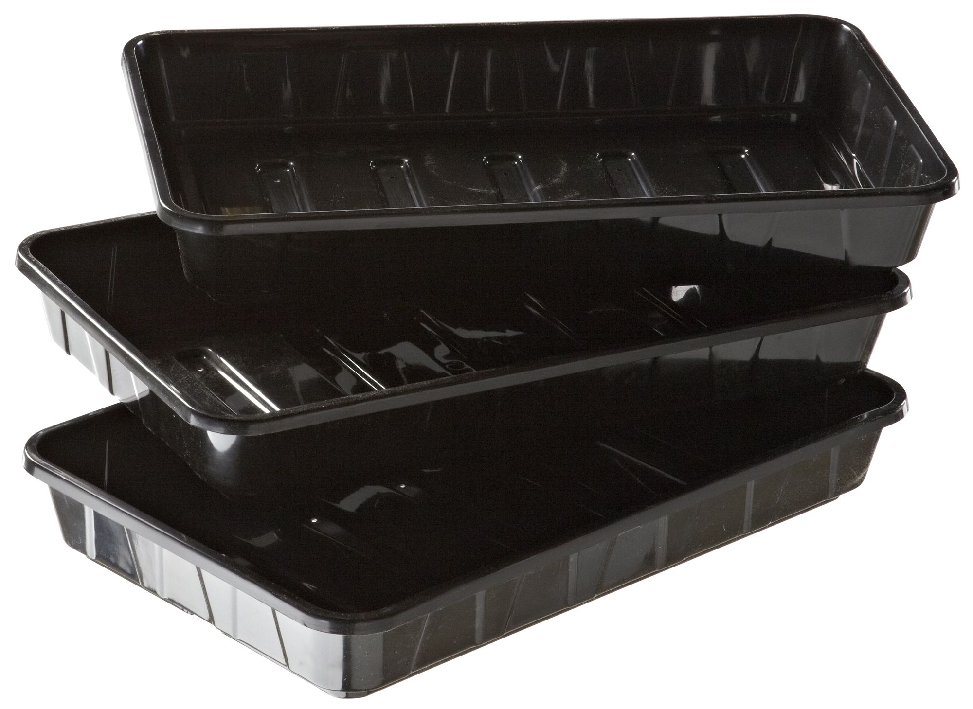 Verve Black Plastic Seed Tray, Pack Of 3 Price Comparisons | Compare The Build