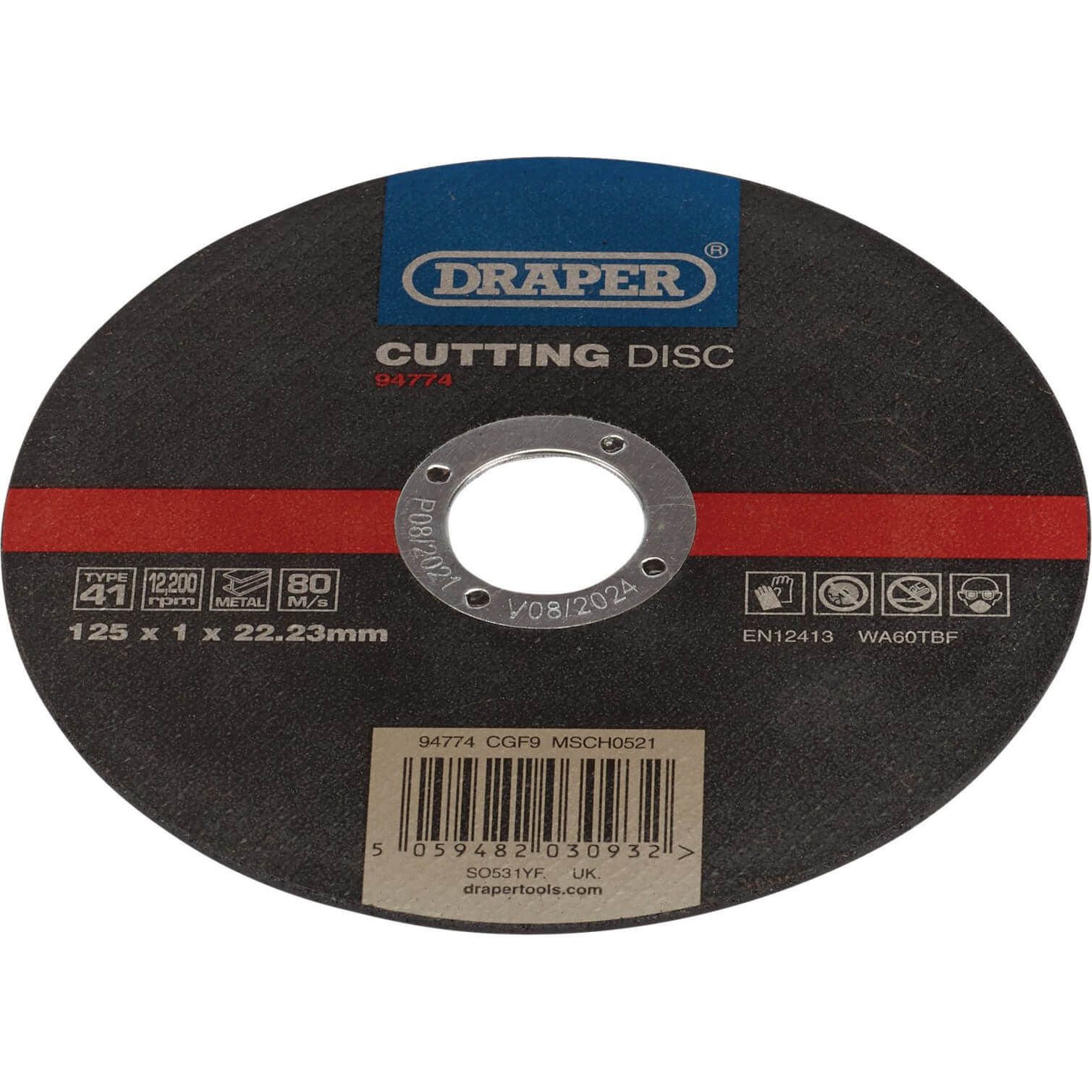 Draper Metal Cutting Disc 125mm 1mm 22mm Price Comparisons | Compare The Build