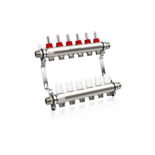 ProWarm Underfloor Heating Manifold 6 Port MANA452406 Price Comparisons | Compare The Build