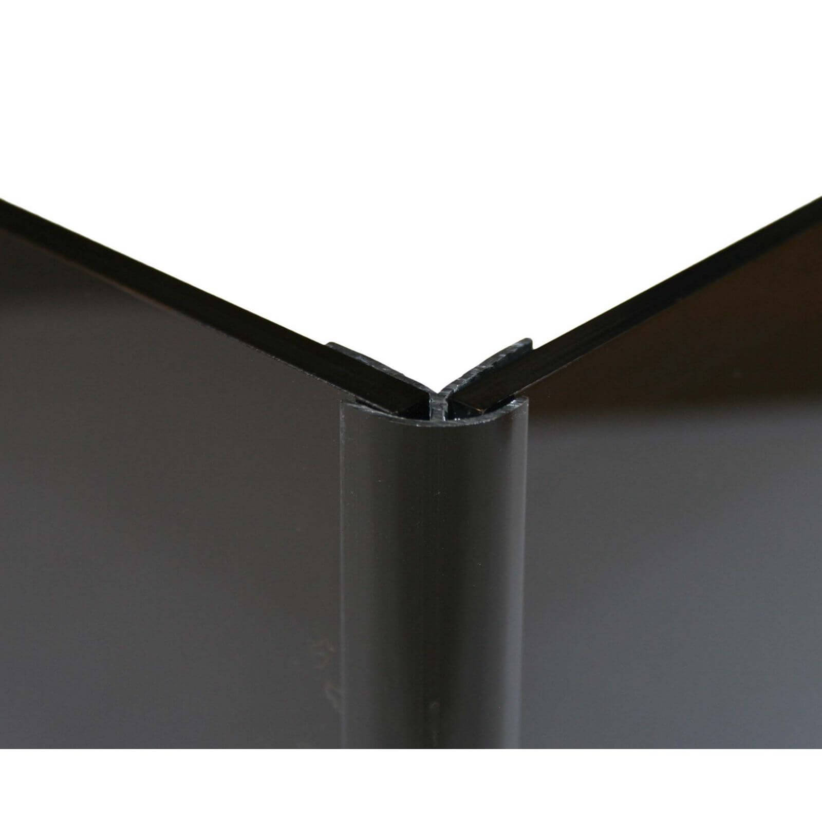 Zenolite Colour Matched PVC External Corner - 2500mm - Black Price Comparisons | Compare The Build