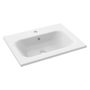 Duarti By Calypso Elsdon Cast Marble Vanity Basin - 600 x 460mm Price Comparisons | Compare The Build