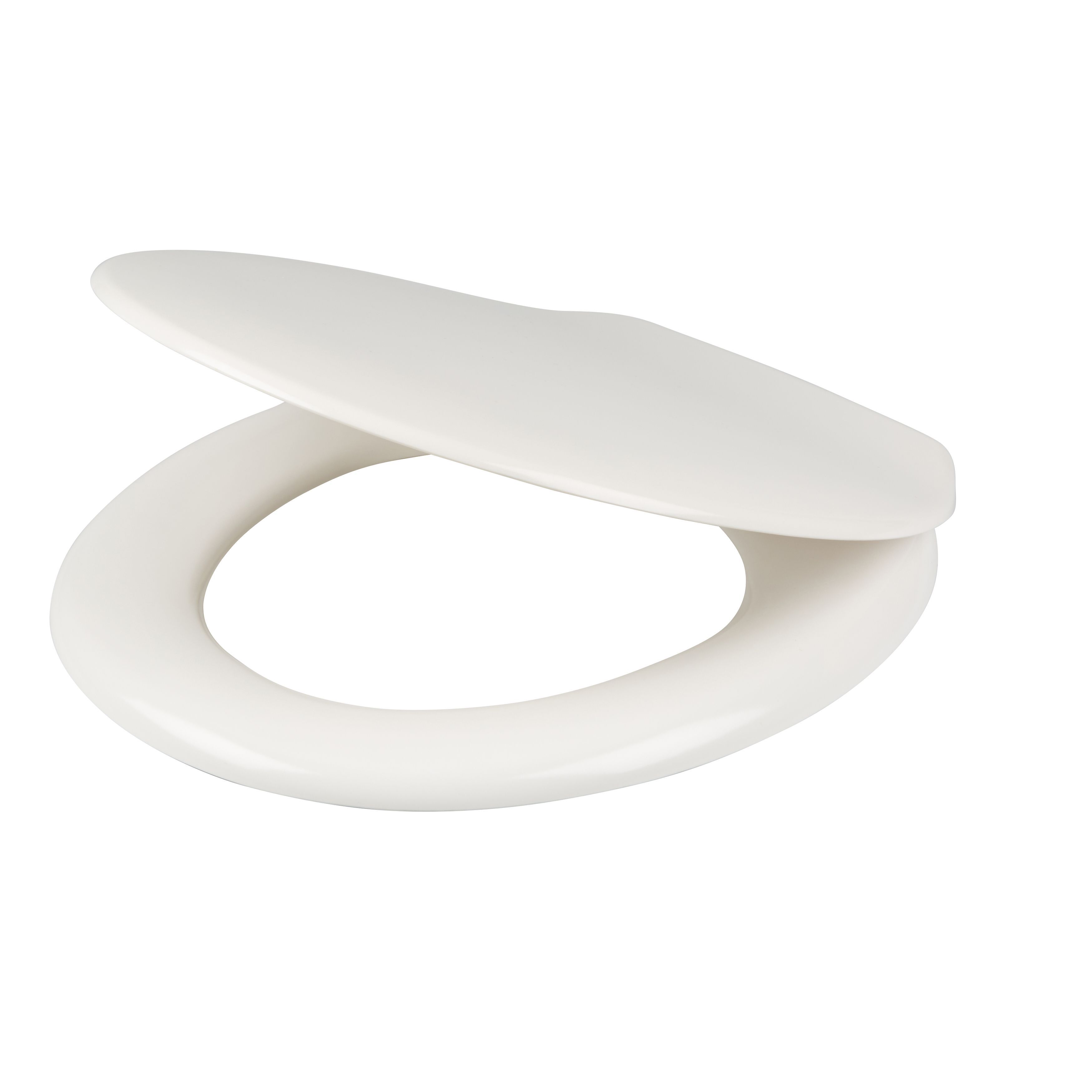 GoodHome Genoa White Bottom Fix Soft Close Toilet Seat Price Comparisons | Compare The Build