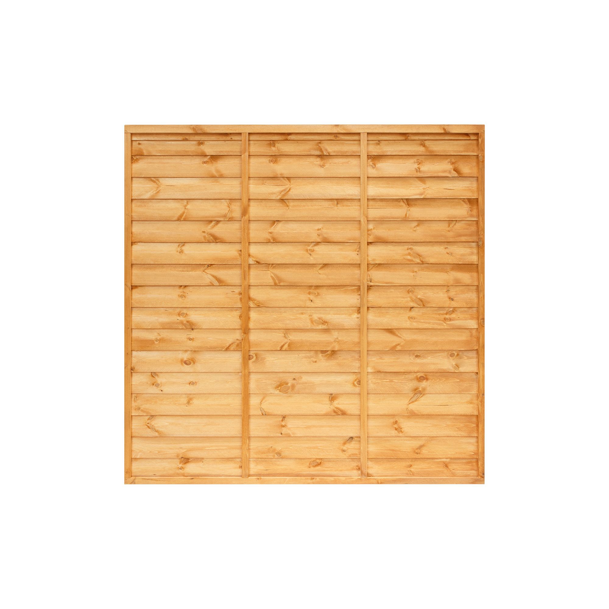 Grange Overlap Horizontal Slat Fence Panel (W)1.83M (H)1.8M, Pack Of 3 Price Comparisons | Compare The Build