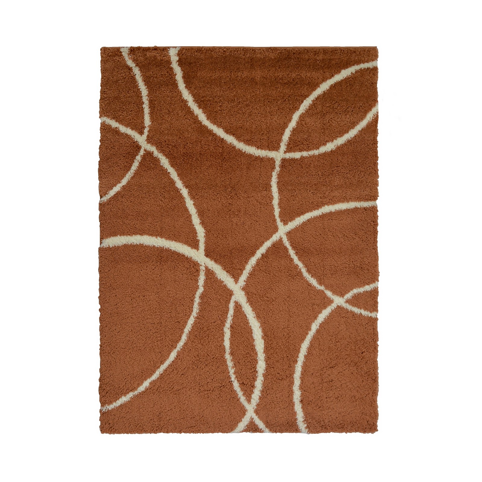 Snug Bubbles Rug - Terracotta & Ivory - 160x230cm Price Comparisons | Compare The Build