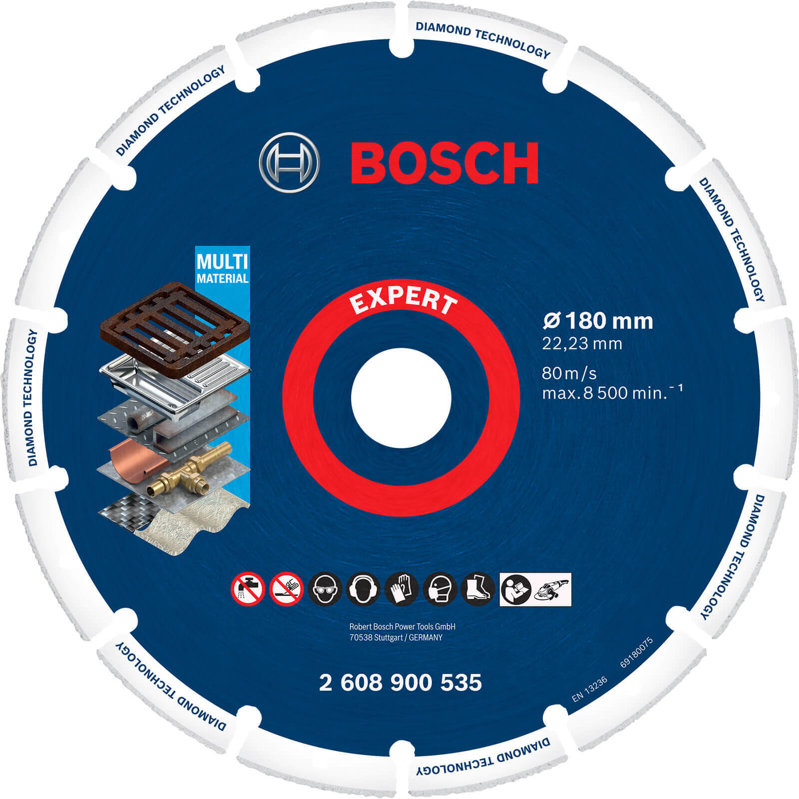 Bosch Expert Diamond Metal Cutting Disc 180mm Price Comparisons | Compare The Build