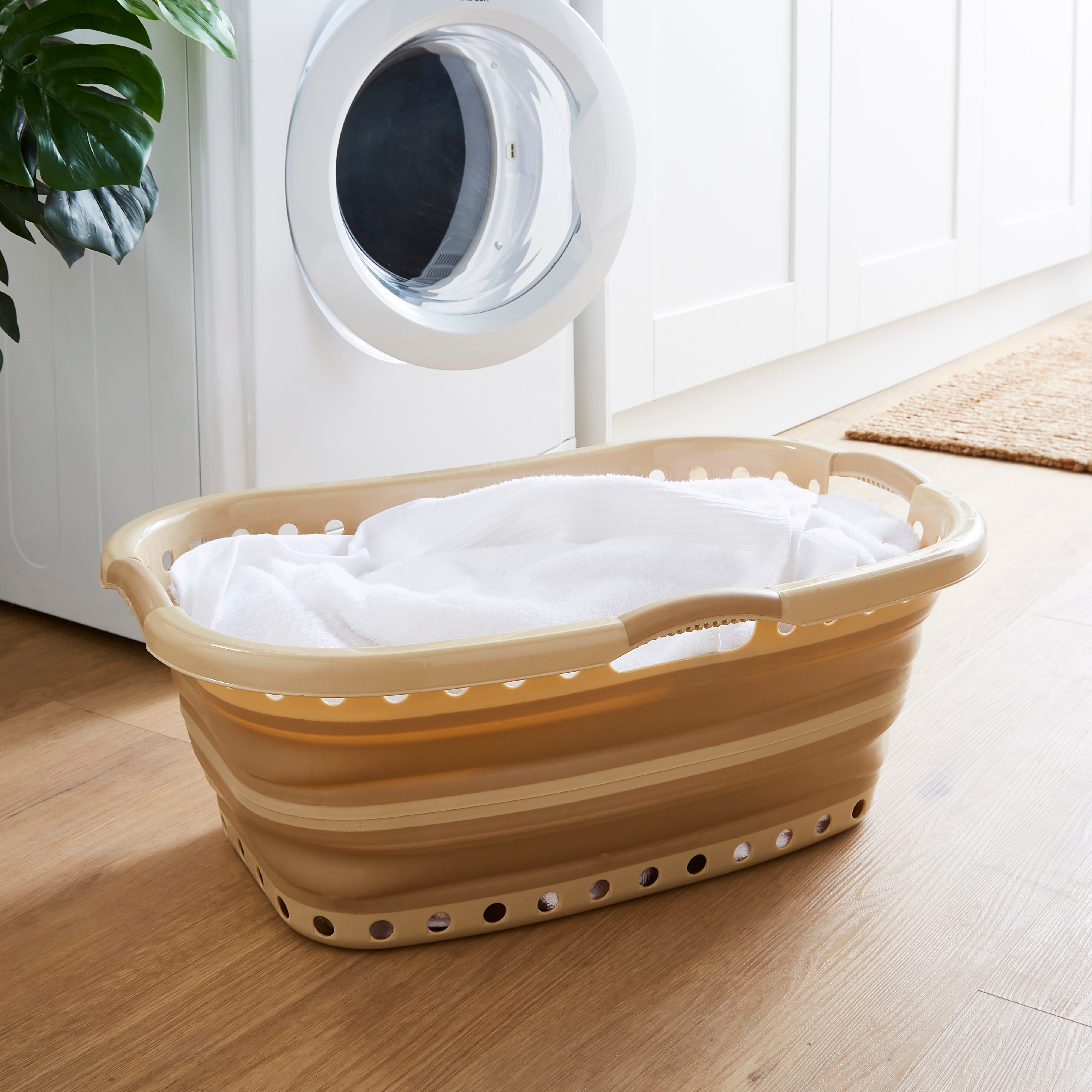 Collapsible Laundry Basket Hipster Warm Sand Price Comparisons | Compare The Build