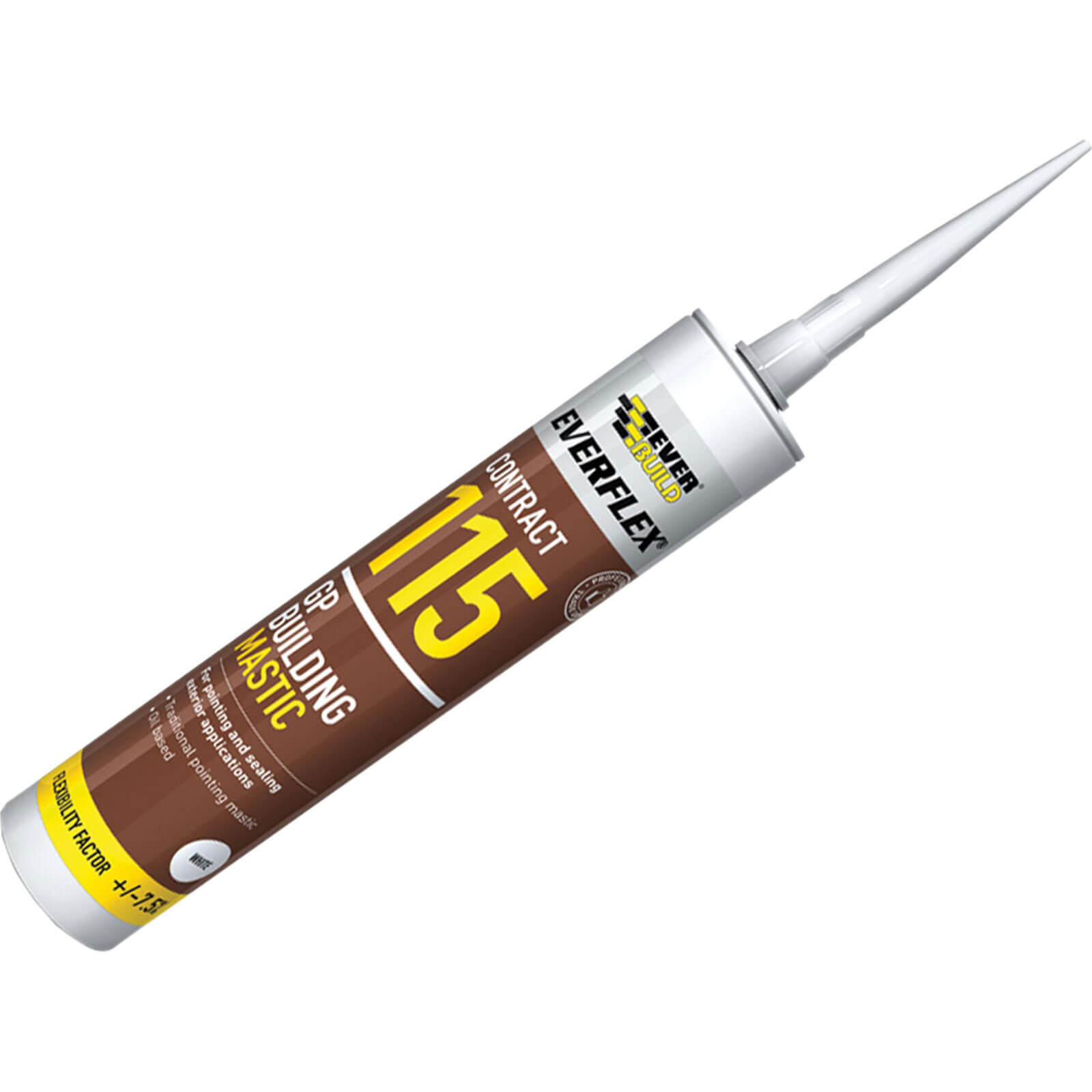 Everbuild General Purpose Building Mastic Brown 310ml | Compare The Build