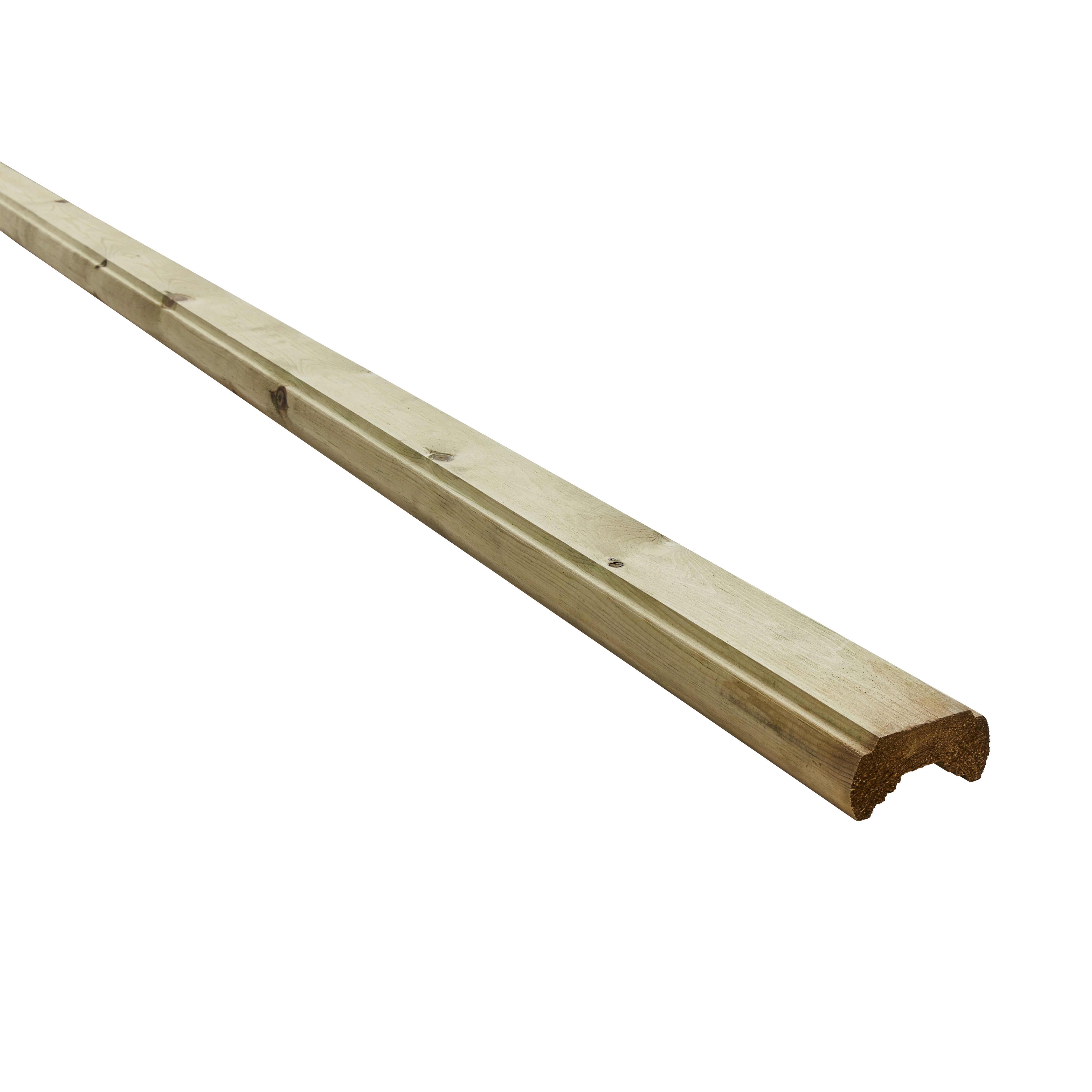 Richard Burbidge Redwood Green Deck Rail (L)1.8M (W)63mm Price Comparisons | Compare The Build