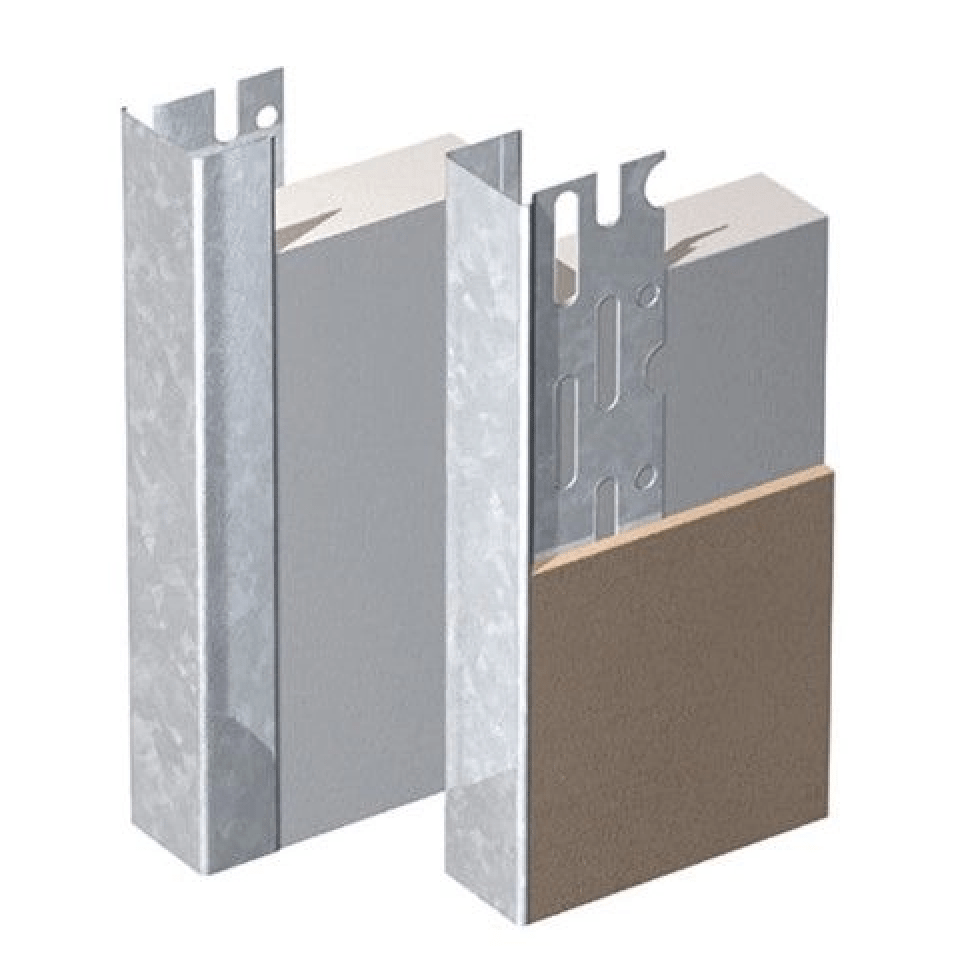 Steel Plasterboard Edge Beads 9.5mm x 3000mm Box of 50 | Compare The Build