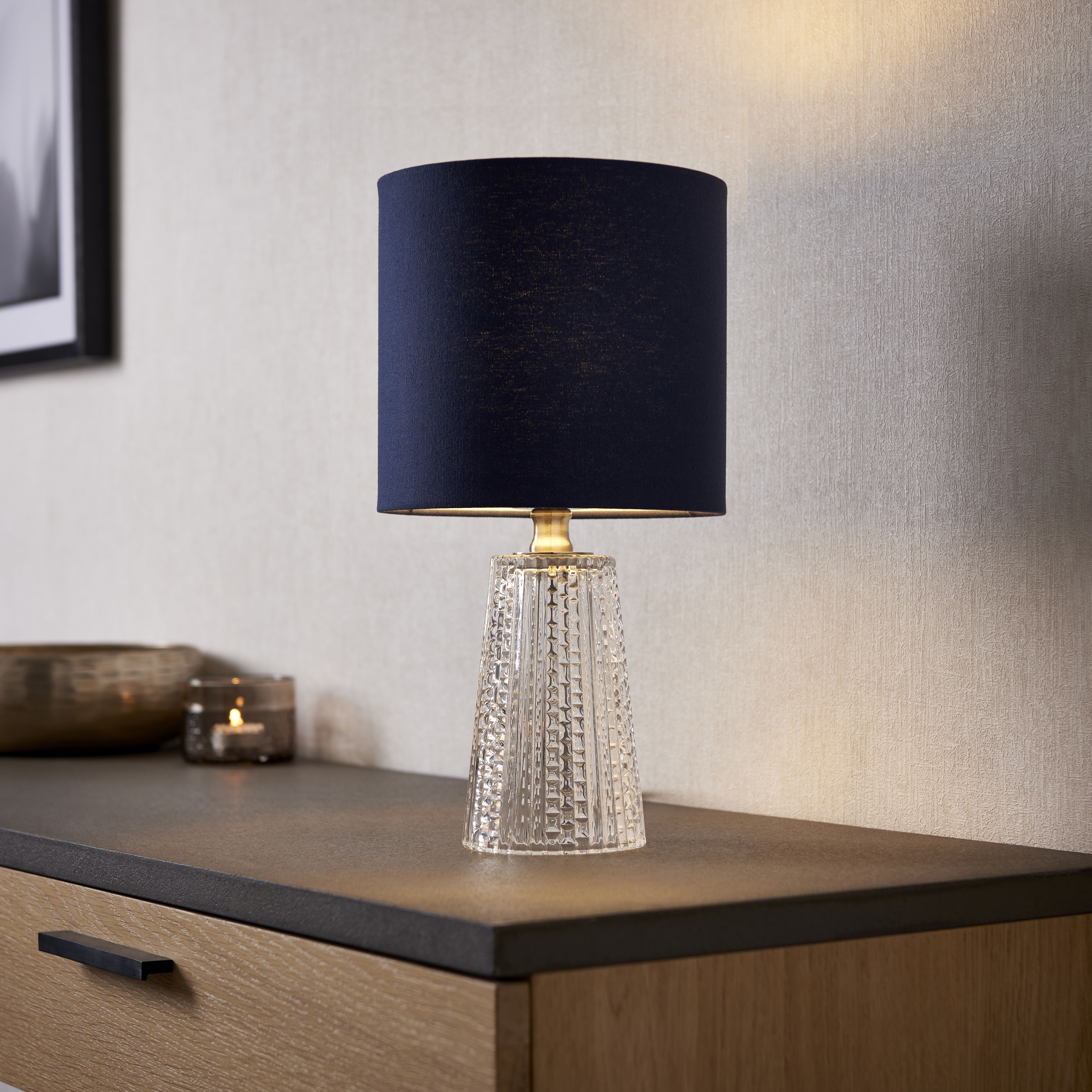 Jewel Decorative Clear Cone Table Lamp Price Comparisons | Compare The Build