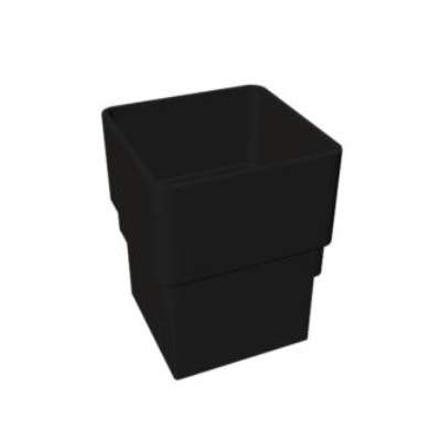 Square Plastic Black Downpipe Connector freefoam FRS525BL Price Comparisons | Compare The Build