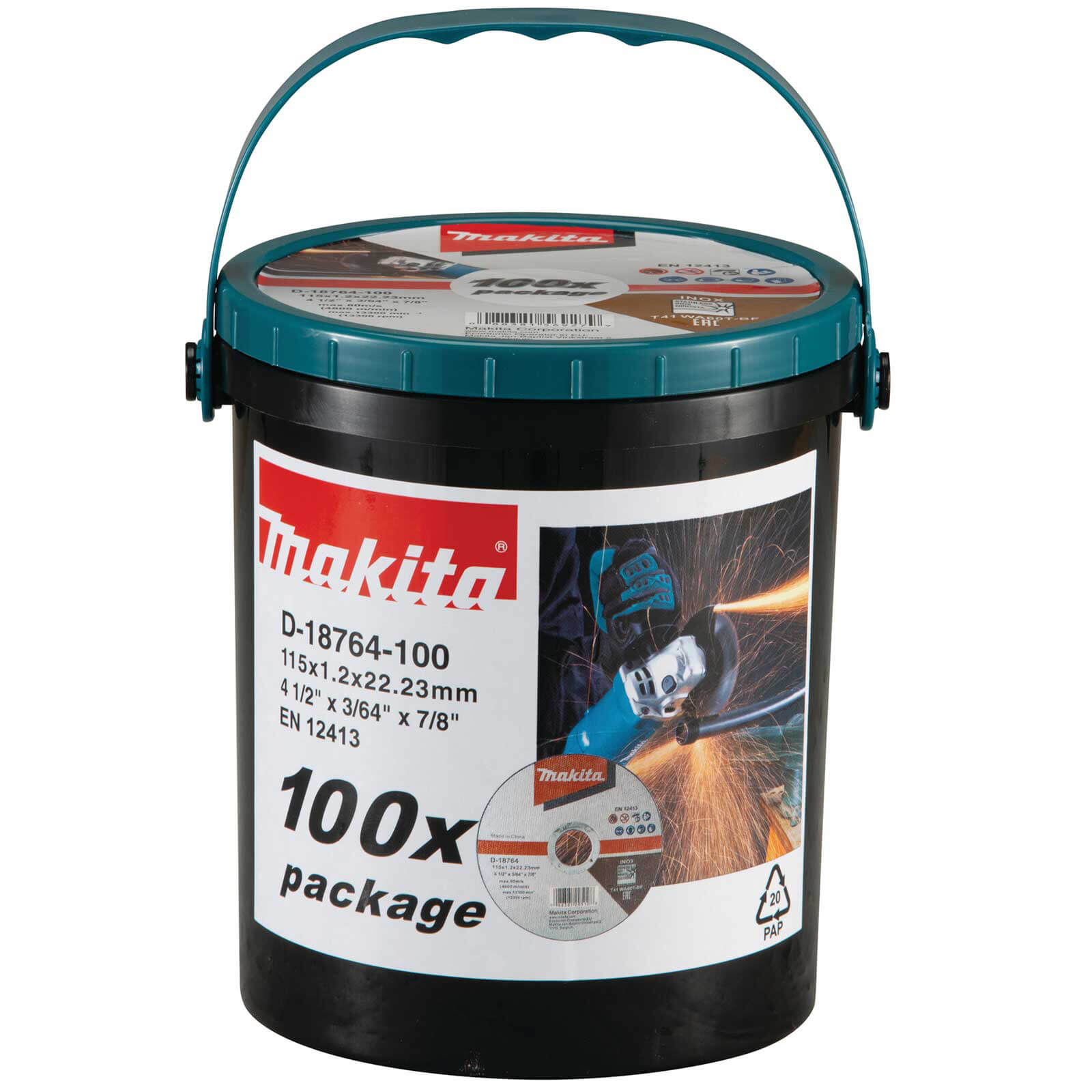 Makita Thin Metal Cutting Disc Bulk Pack 115mm Pack of 100 Price Comparisons | Compare The Build