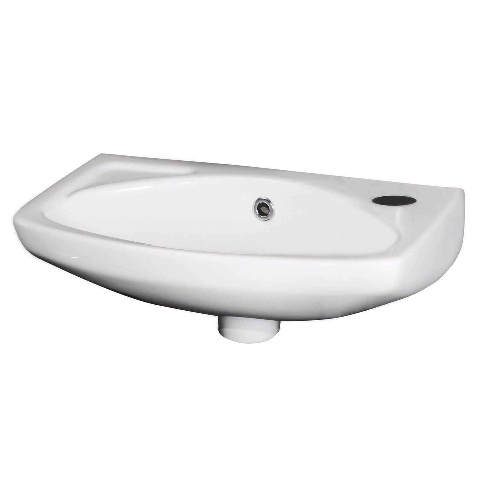 Balterley 1 Tap Hole Wall Hung Basin - 450mm Price Comparisons | Compare The Build
