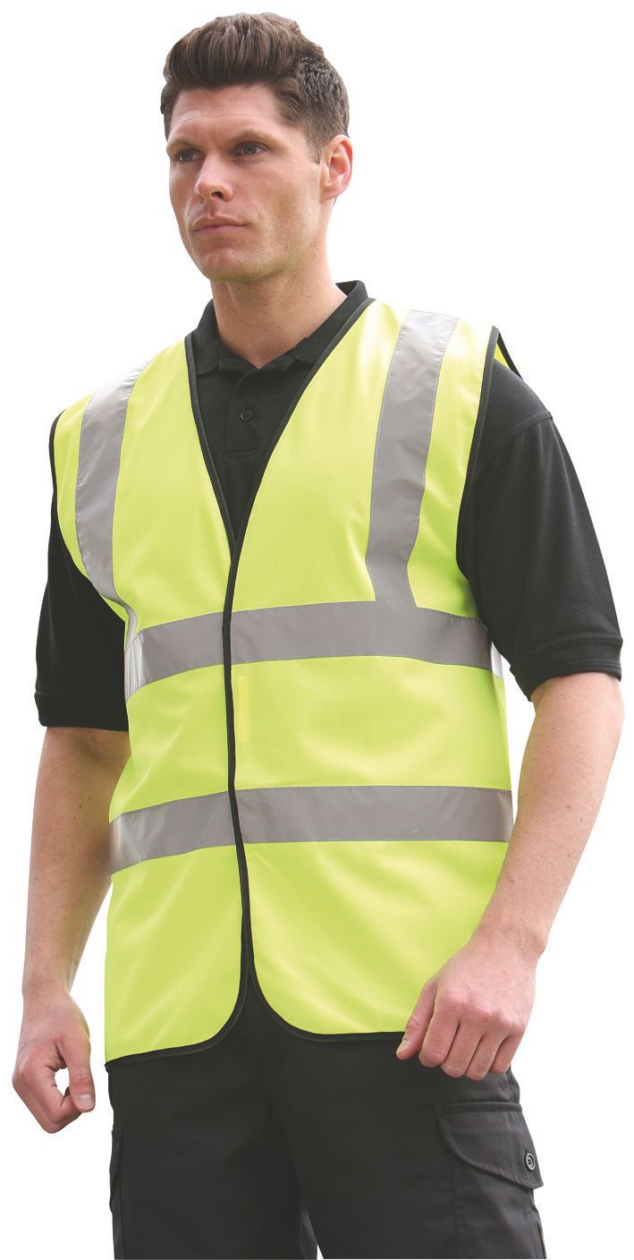 Yellow Hi-Vis Waistcoat X Large Price Comparisons | Compare The Build