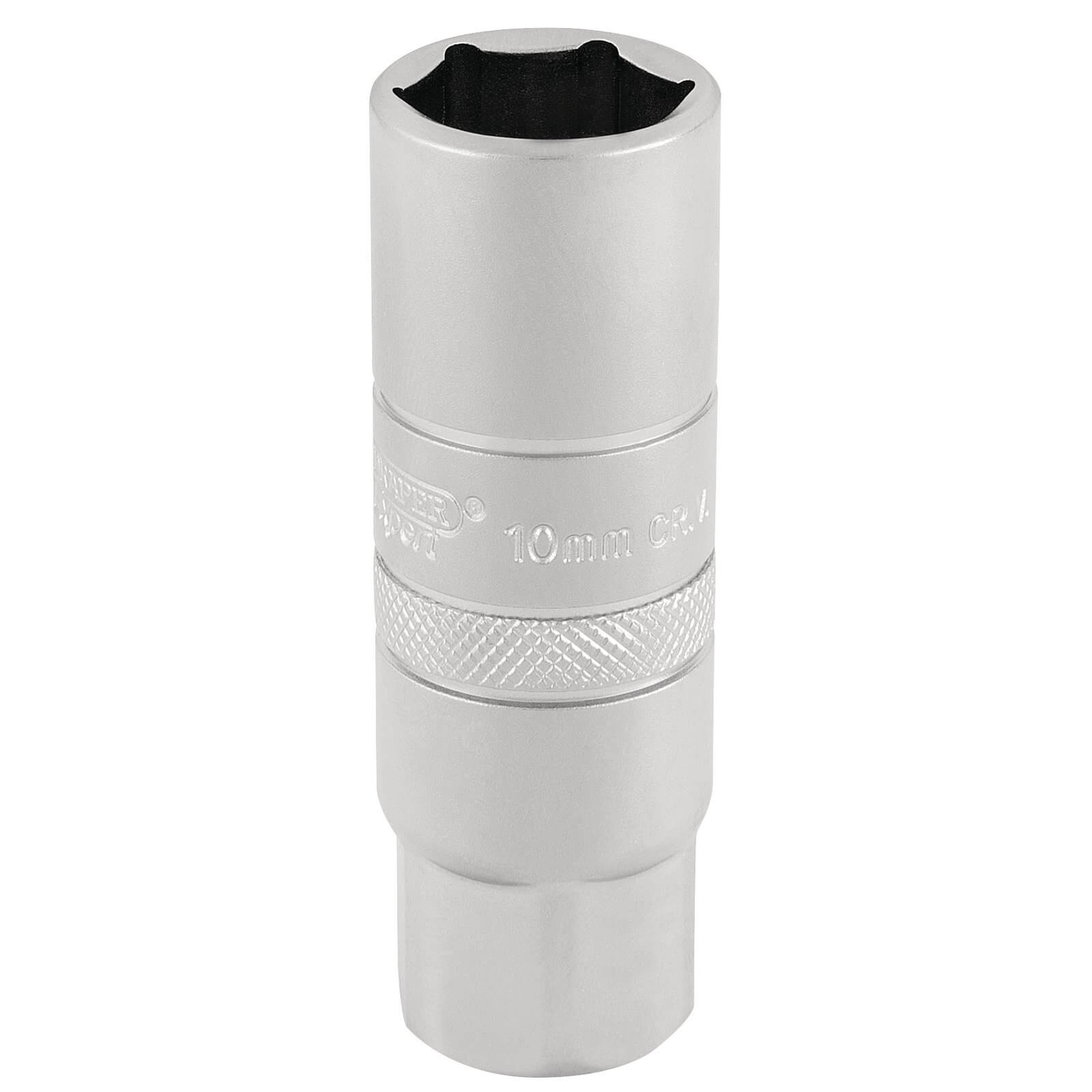 Draper 3/8" Drive Satin Chrome Hexagon Spark Plug Socket 3/8" 10mm Price Comparisons | Compare The Build