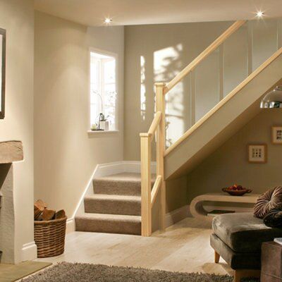 Cheshire Mouldings Reflections Half Square Pine Newel Cap (L)51mm (W)110mm Price Comparisons | Compare The Build