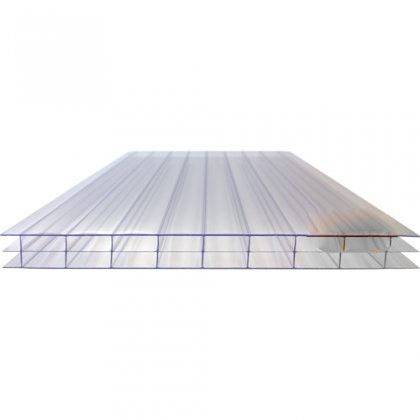 Axiome Clear 16mm Triplewall Polycarbonate Sheet 3500mm x 1700mm - AS16C49 Price Comparisons | Compare The Build