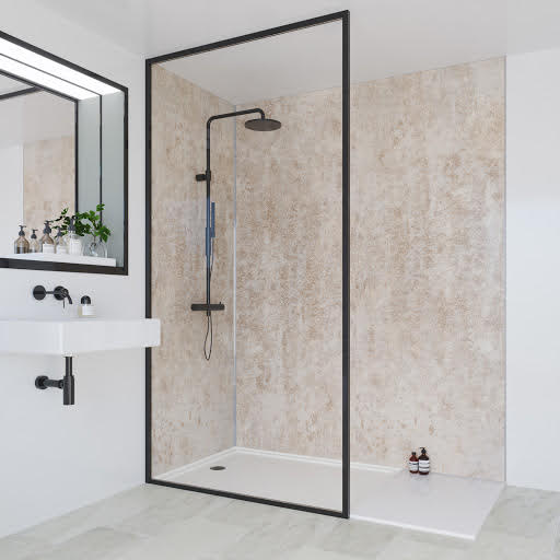 Multipanel Linda Barker Bathroom Wall Panel Stone Elements Unlipped 2400 x 900mm - ML8831SHR9 Price Comparisons | Compare The Build