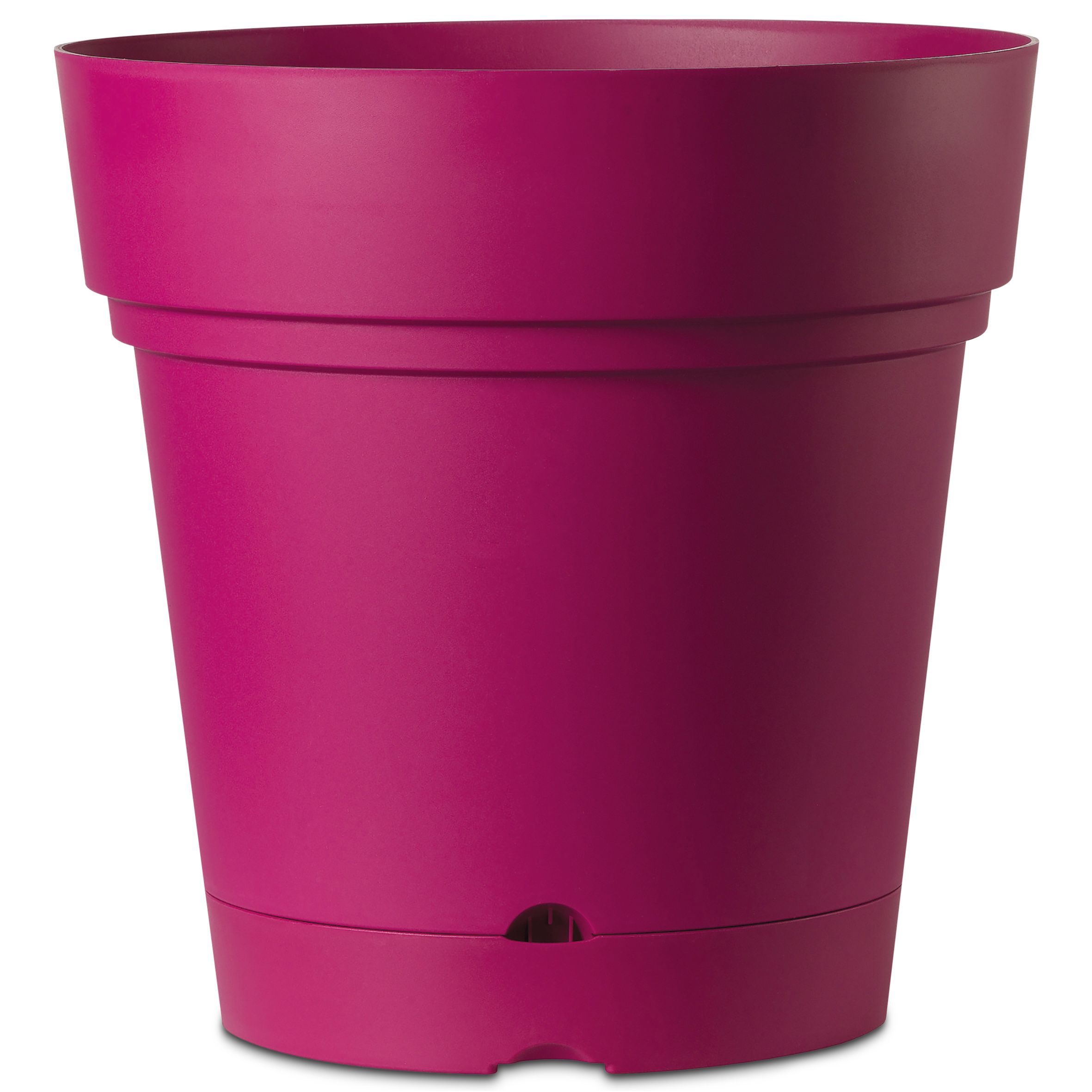 Verve Nurgul Pink Plastic Round Plant Pot (Dia)58Cm | Compare The Build