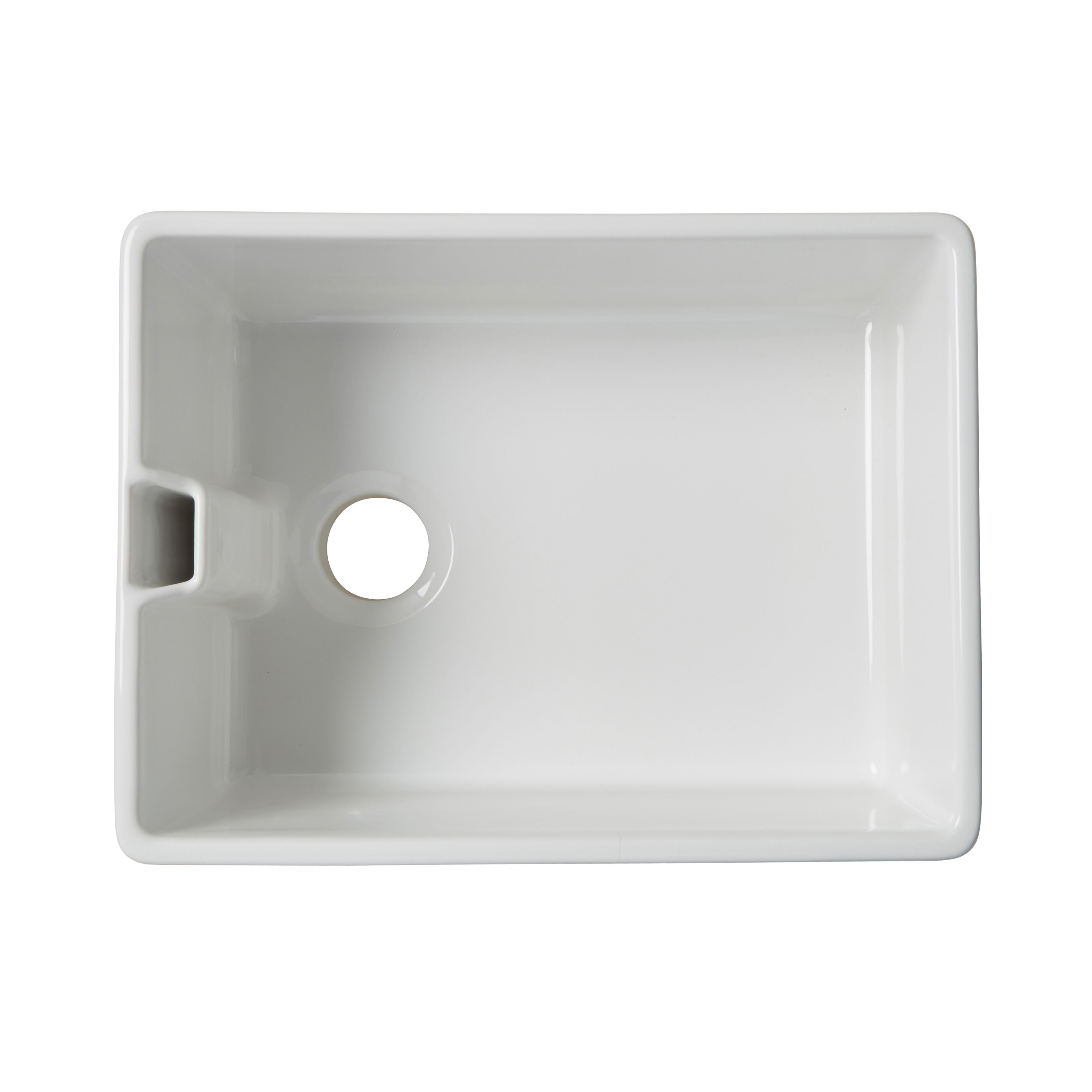 Cooke & Lewis Chadwick White Rectangular Sink Bowl | Compare The Build