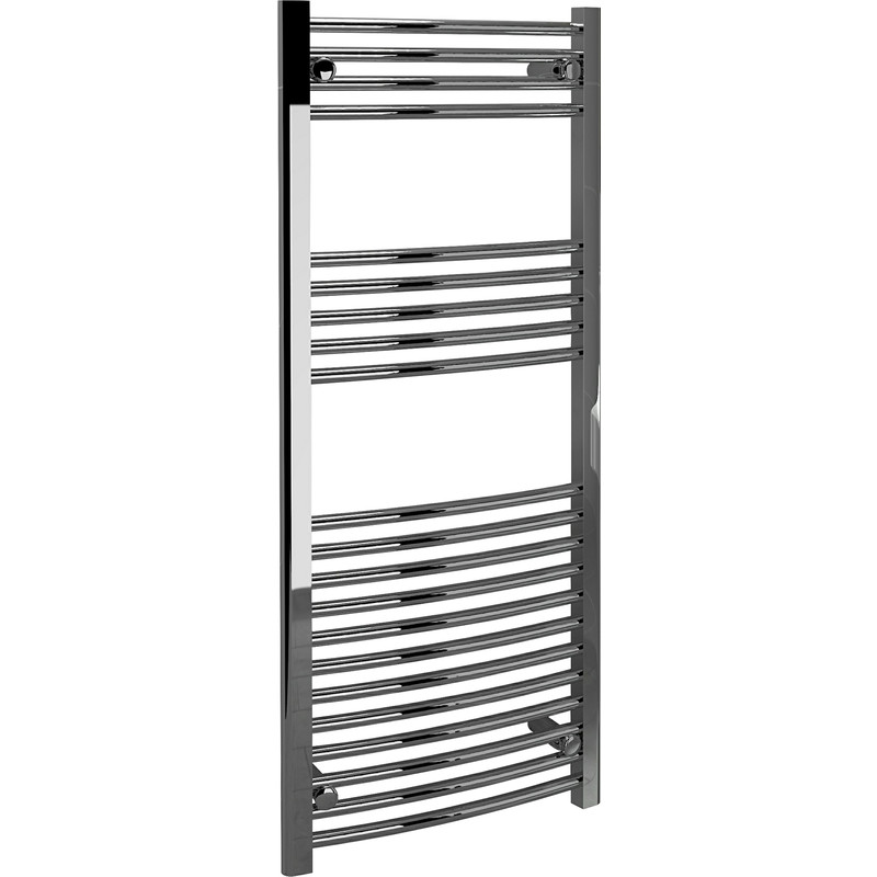 Curved Chrome Towel Rail 1200mm x 500mm Price Comparisons | Compare The Build