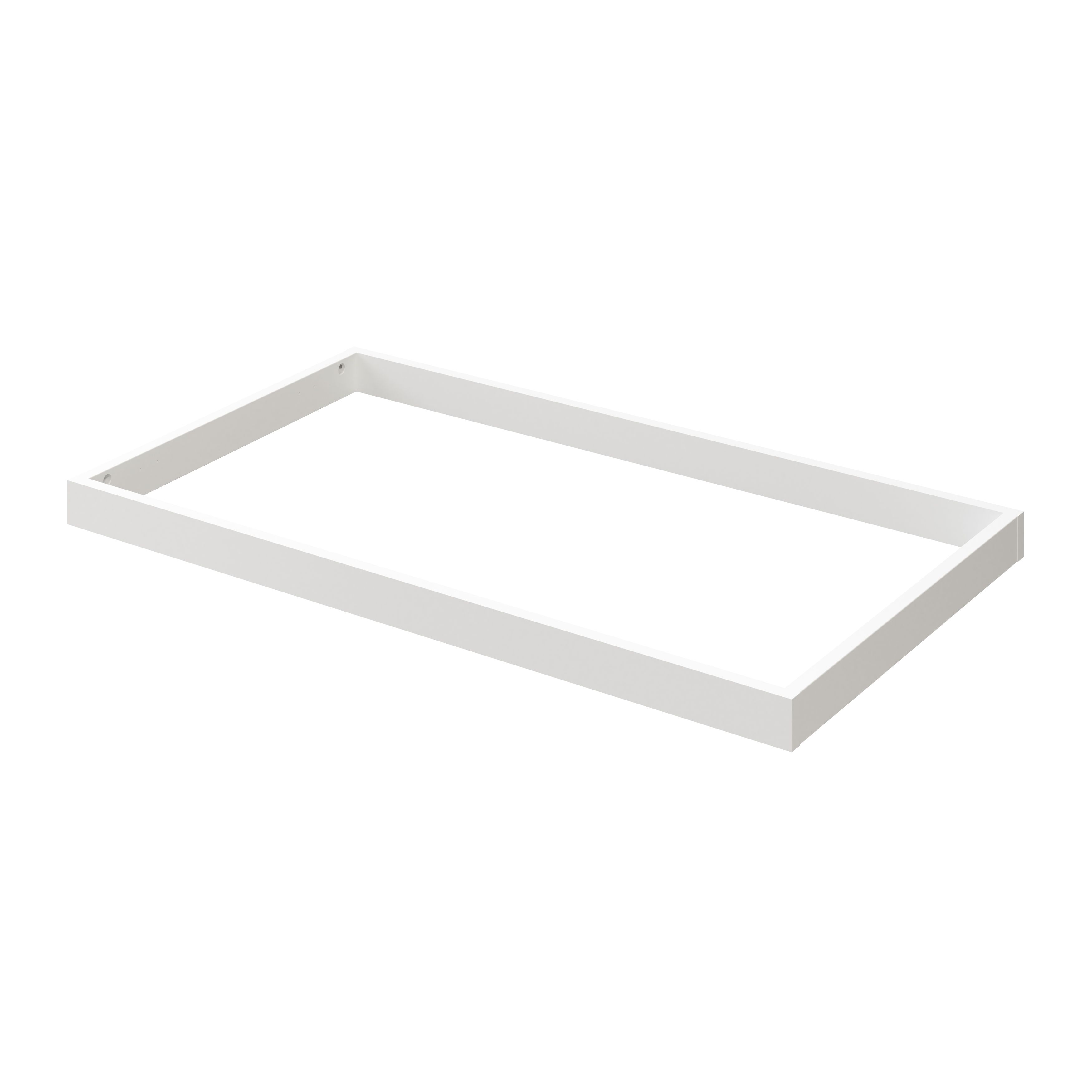 GoodHome Atomia White Plinth (L)1000mm Price Comparisons | Compare The Build