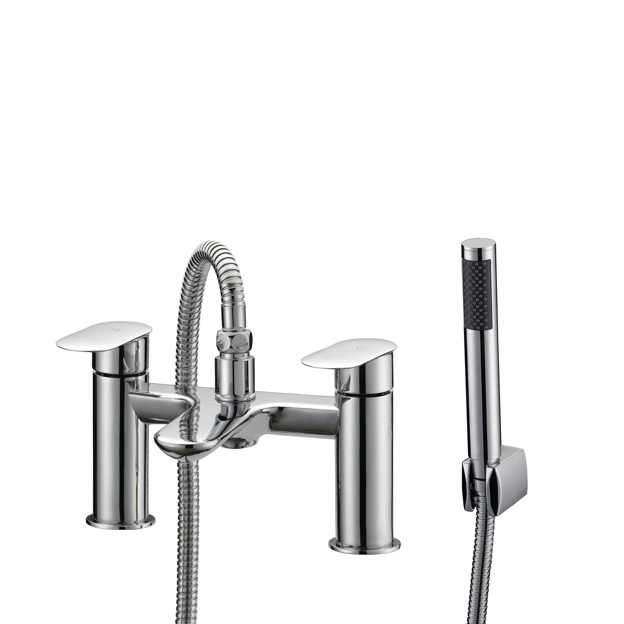 Cooke & Lewis Saru Chrome Finish Bath Shower Mixer Tap | Compare The Build