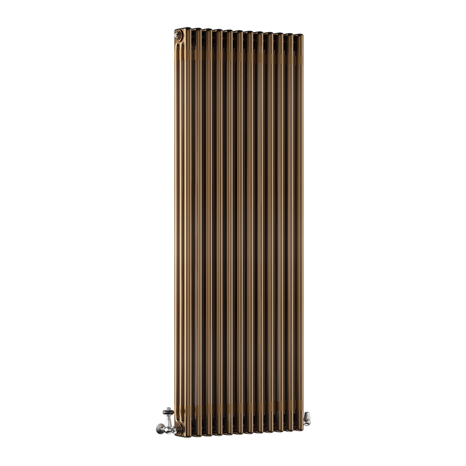 DQ Modus 3 Column Vertical Radiator, Brass Lacquer, 1800mm x 530mm Price Comparisons | Compare The Build