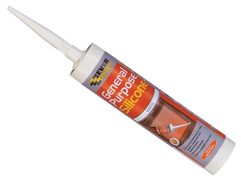 Everbuild EVBGPSBR General Purpose Silicone Brown 280ml Price Comparisons | Compare The Build