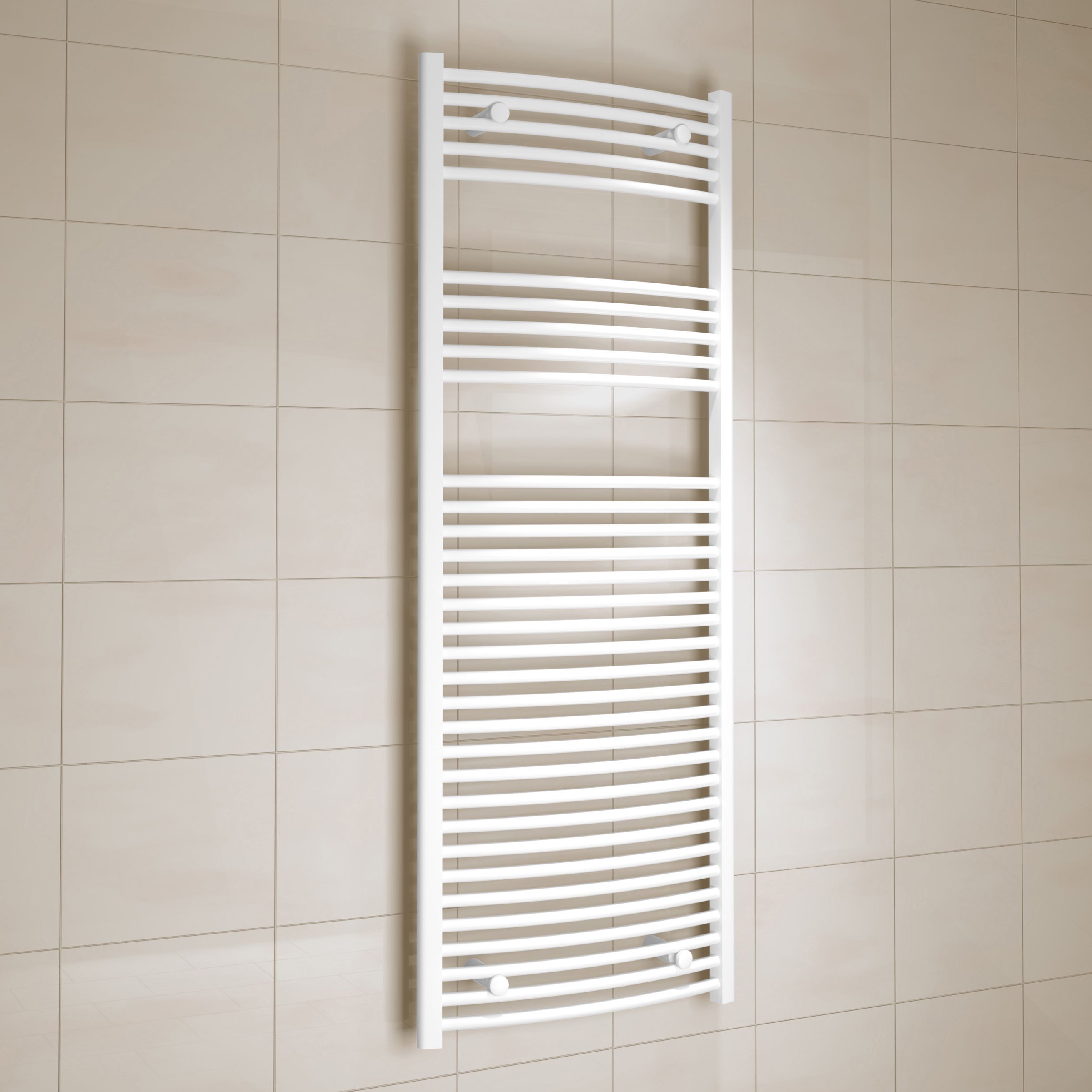 Kudox White Towel Warmer (W)600mm X (H)1600mm Price Comparisons | Compare The Build